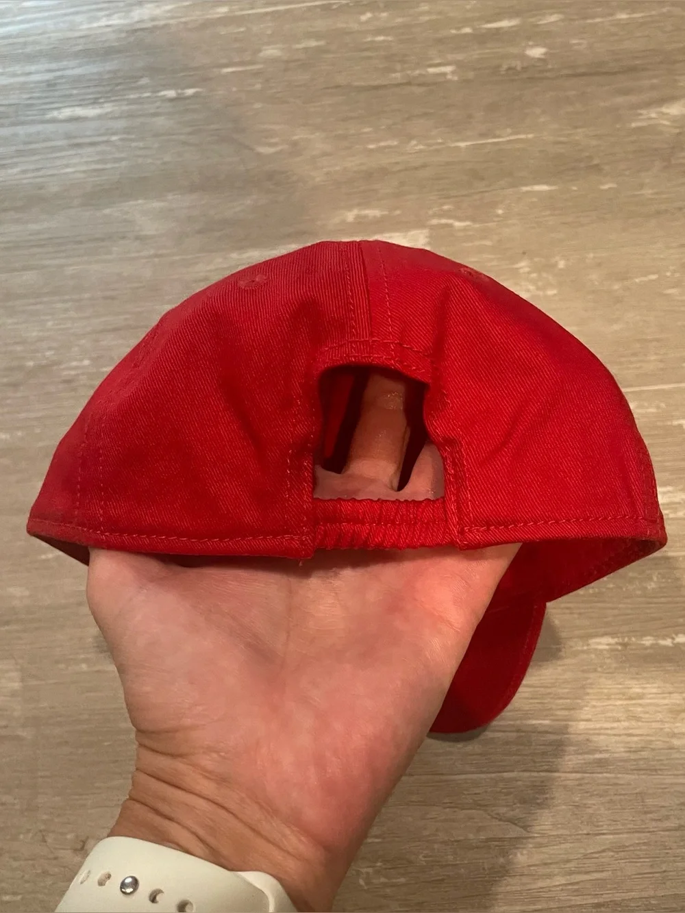 12-24m XS/S NWT Gap Toddler Baseball Hat Cap in Red with navy blue